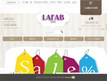 Tablet Screenshot of lafabtessuti.com